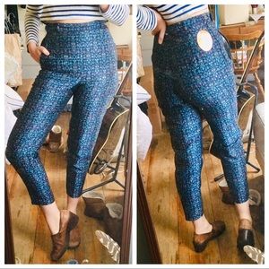Oilily floral brocade trousers